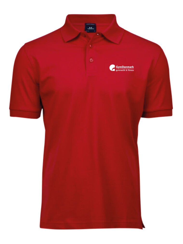 GymDanmark Tee Jays Luxury Polo | Röd