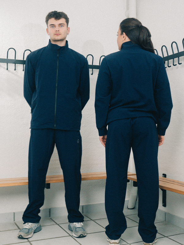 Tech 01 full zip | Unisex Marine blue