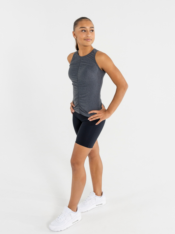 WRINKLE TOP | DAMER Dark Grey