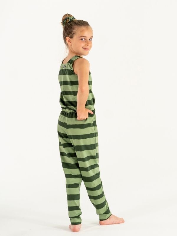 Byxdrägt NS-159 Green Stripes