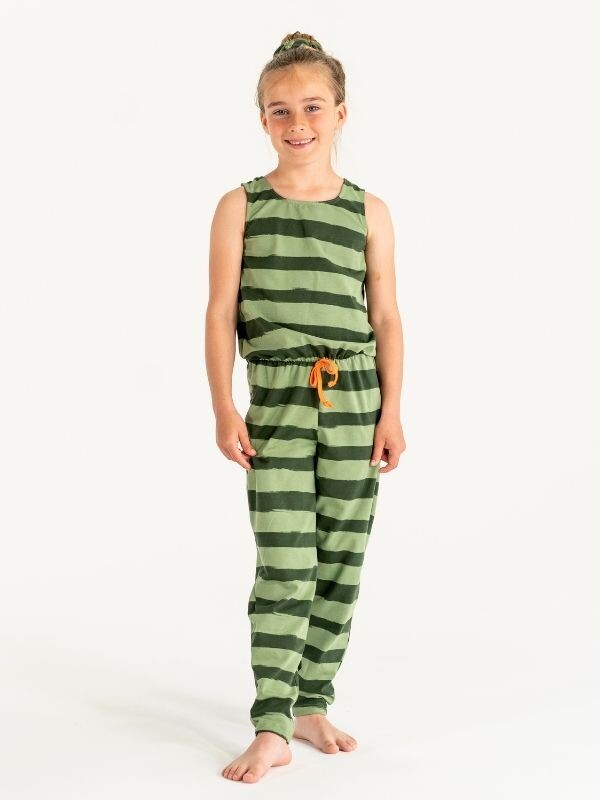 Byxdrägt NS-159 Green Stripes