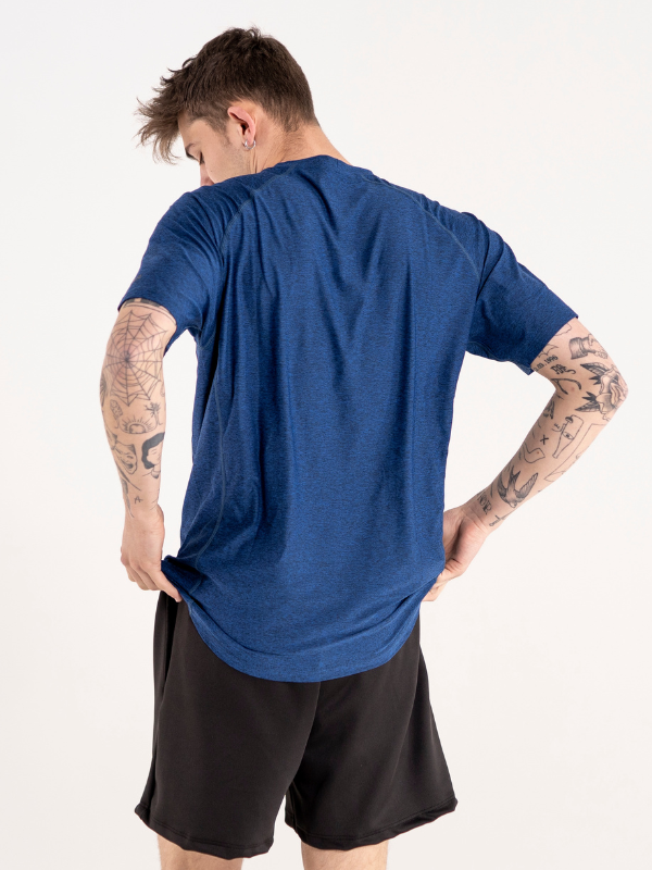 Performance tee Blue